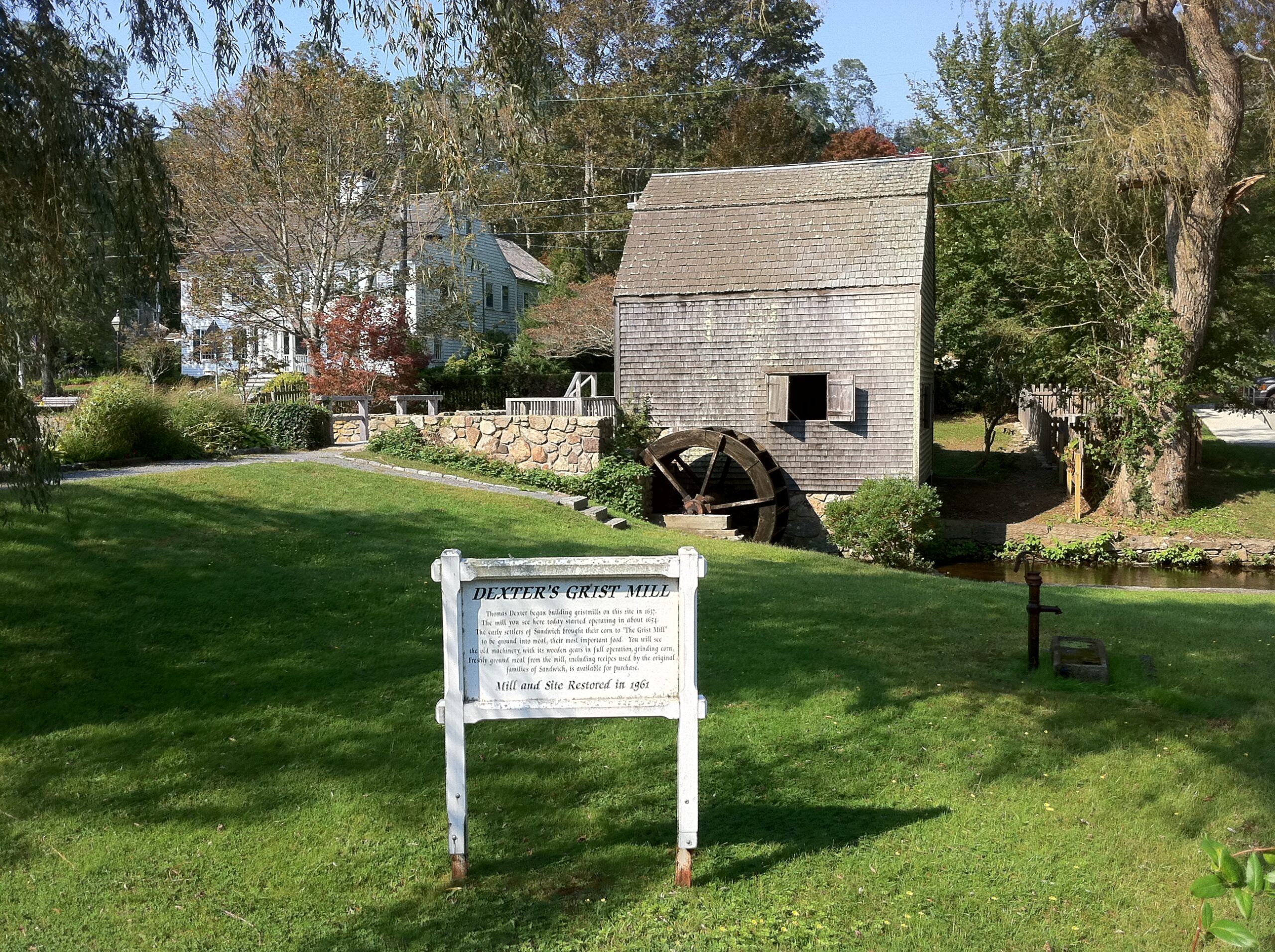 Cape Cod plumber based in Sandwich MA — Dexter's Grist Mill