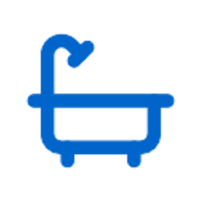 Fixtures and faucets icon